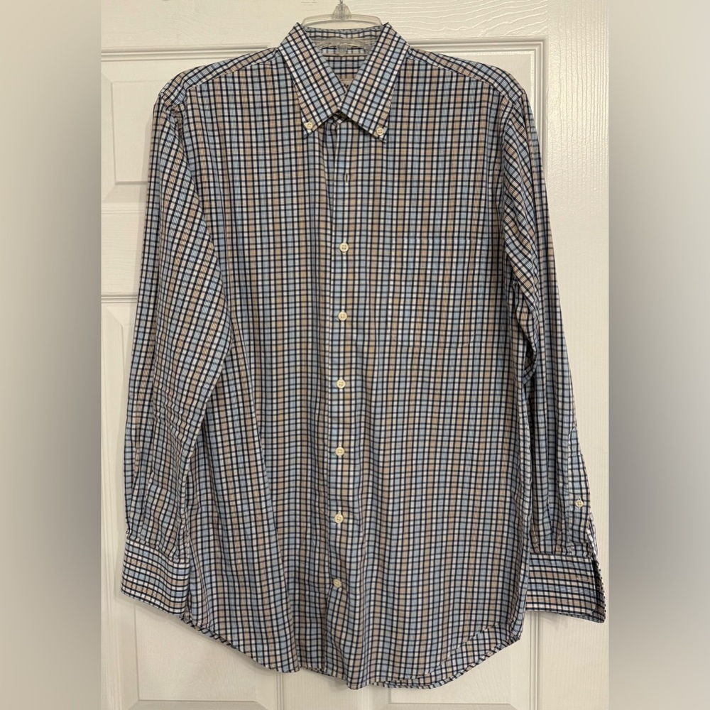 Peter Millar Men’s button down sport shirt